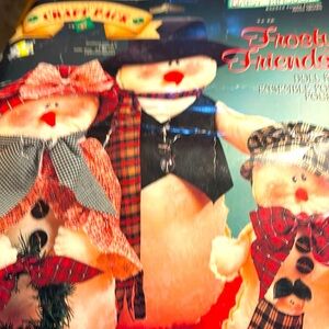 Daisy Kingdom 1995 “Frosty and Friends” Craft Pack
